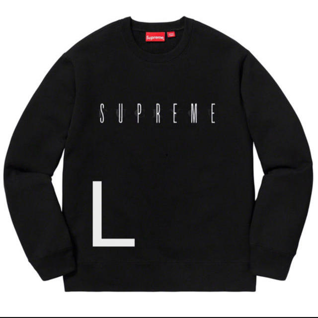 Supreme Fuck You Crewneck Black Lサイズ