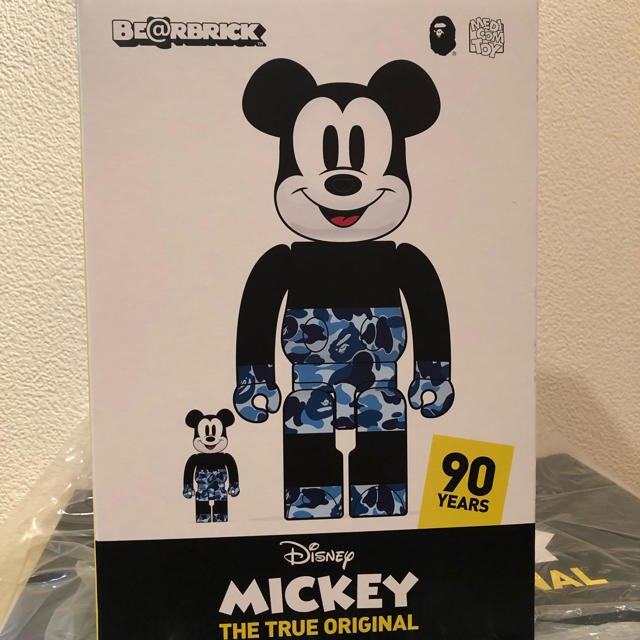 BE@RBRICK BAPE MICKEY MOUSE 100%&400%