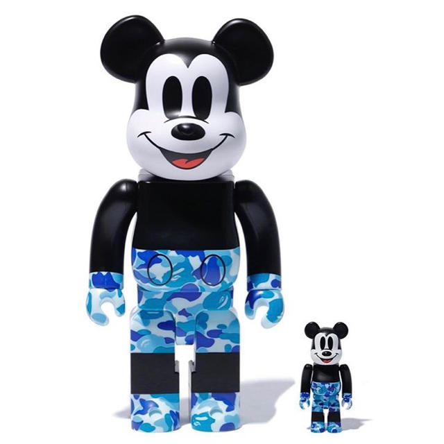 BE@RBRICK BAPE MICKEY MOUSE 100%&400%