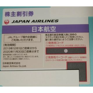 ジャル(ニホンコウクウ)(JAL(日本航空))のJAL 株主割引券(その他)