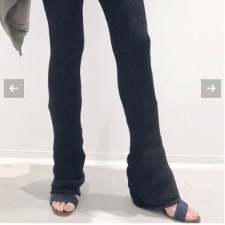 アパルトモンドゥーズィエムクラス(L'Appartement DEUXIEME CLASSE)のL'Appartement
Slit Leggings/ブラック(レギンス/スパッツ)