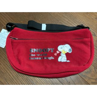 スヌーピー(SNOOPY)の【新品・未使用】SNOOPYショルダーバッグ(ショルダーバッグ)