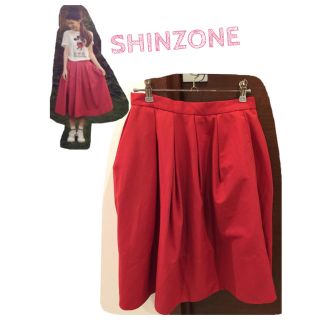 シンゾーン(Shinzone)のお値下げ！シンゾーンフレアスカート(ひざ丈スカート)