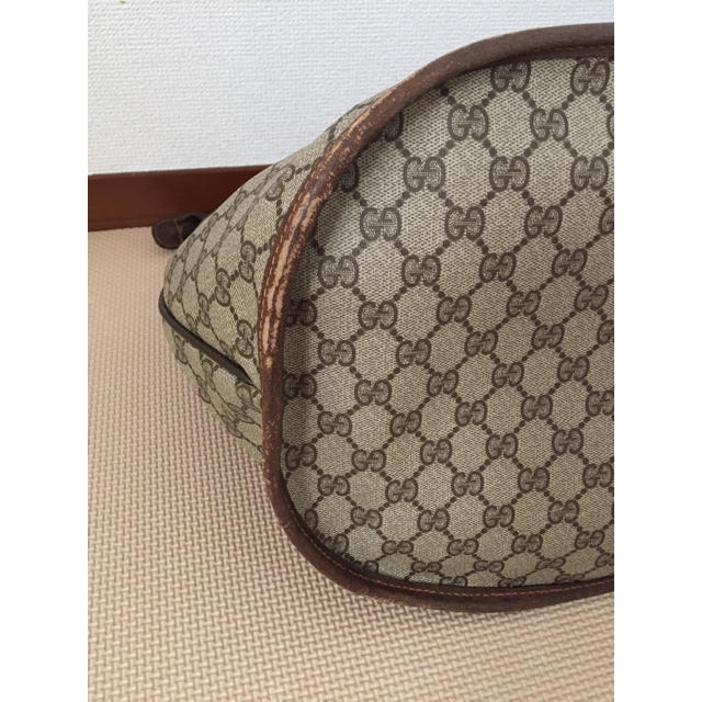 Gucci(グッチ)のGUCCI GUCCIトートバッグ  シェリーライン  旅行バッグにも レディースのバッグ(トートバッグ)の商品写真