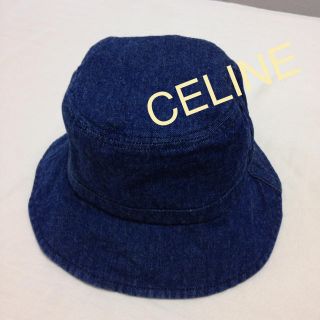 セリーヌ(celine)のCELINE☆デニム帽子 52(帽子)