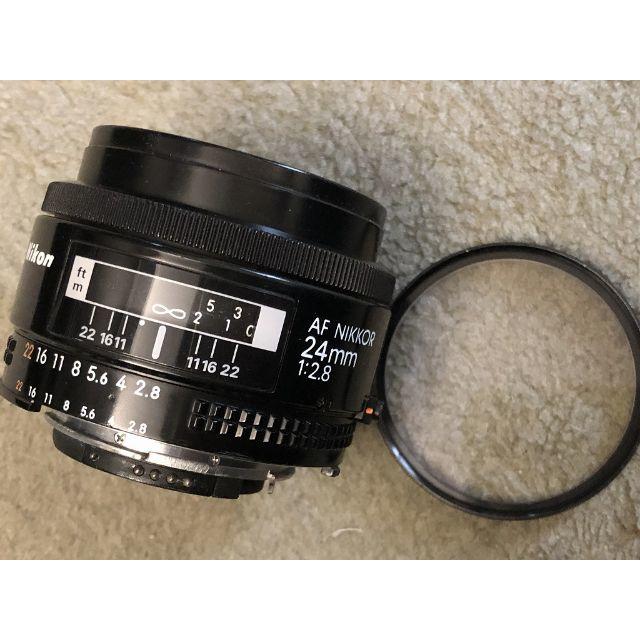 【動作品】 ニコン AF NIKKOR 24mm F2.8 単焦点レンズ