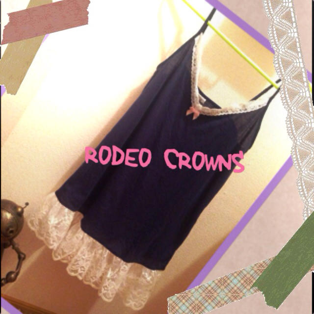 RODEO CROWNS(ロデオクラウンズ)のRODEO CROWNSのキャミセット レディースのトップス(キャミソール)の商品写真