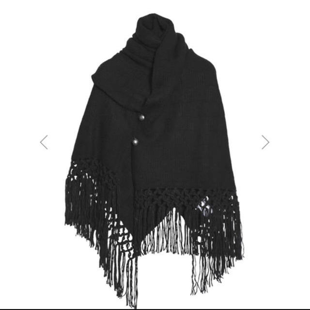 Ameri VINTAGE(アメリヴィンテージ)のアメリヴィンテージ　COLOR TASSEL STOLE 完売 レディースのファッション小物(ストール/パシュミナ)の商品写真