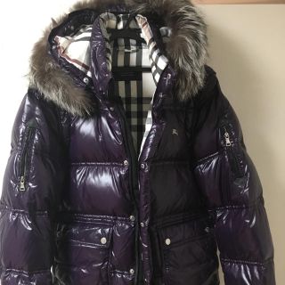 バーバリーブラックレーベル(BURBERRY BLACK LABEL)の美品 バーバリーブラックレーベル ダウンジャケット サイズL 4way(ダウンジャケット)