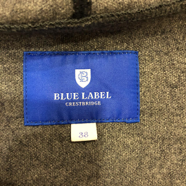BURBERRY BLUE LABEL(バーバリーブルーレーベル)のクレストブリッジ  コーディガン レディースのジャケット/アウター(ロングコート)の商品写真