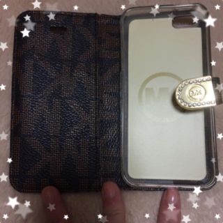 マイケルコース(Michael Kors)の手帳型 iPhone5 ケース(モバイルケース/カバー)