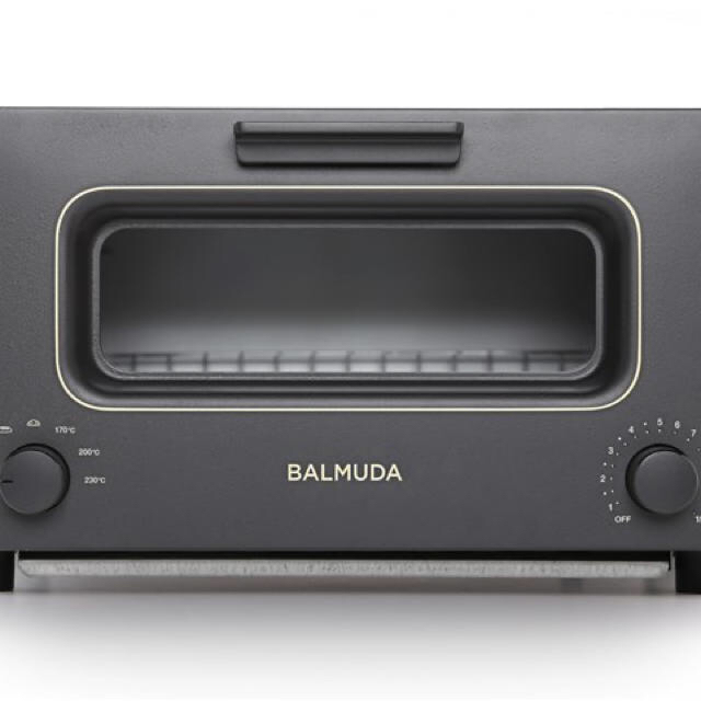 BALMUDA(バルミューダ)のバルミューダ　トースター　K01E-KG 黒 スマホ/家電/カメラの調理家電(調理機器)の商品写真