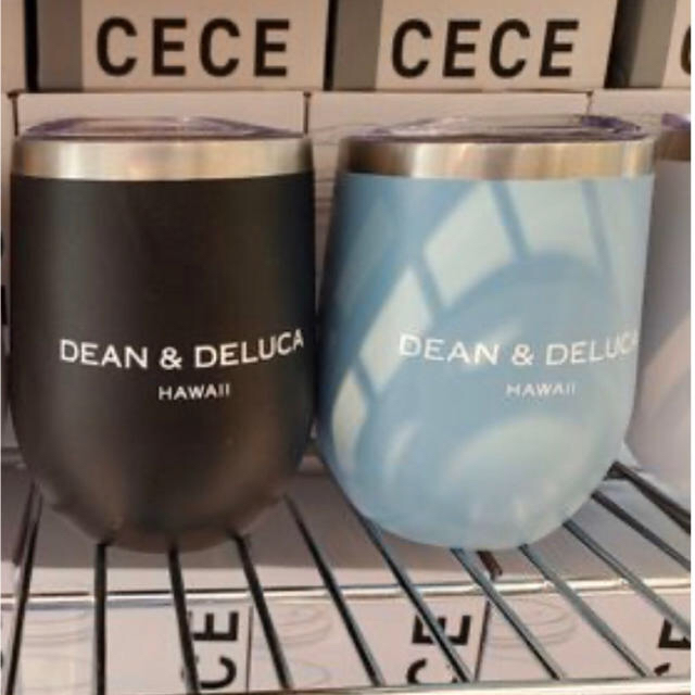 DEAN & DELUCA(ディーンアンドデルーカ)のハワイ限定☆DEAN＆DELUCA ウォーターカップ ウォーターボトル(青) インテリア/住まい/日用品のキッチン/食器(タンブラー)の商品写真