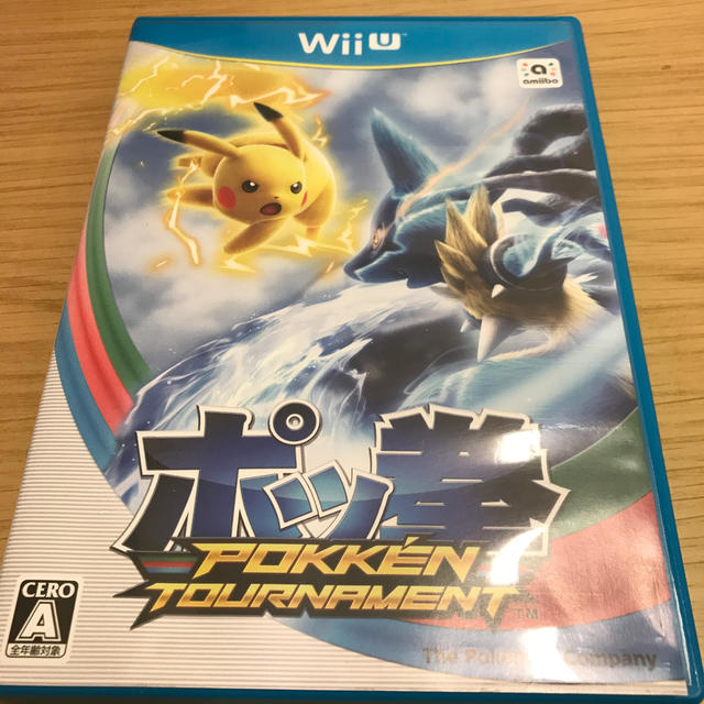 ポッ拳 POKKEN TOURNAMENT Wii U エンタメ/ホビーのゲームソフト/ゲーム機本体(家庭用ゲームソフト)の商品写真