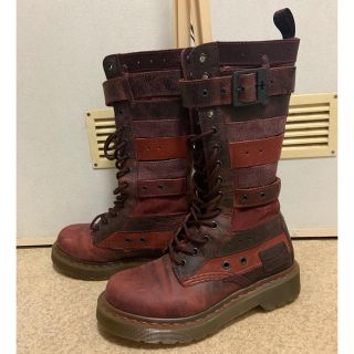 ドクターマーチン(Dr.Martens)のドクターマーチン 14ホール レッド(ブーツ)