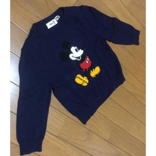 ユニクロ(UNIQLO)の新品未使用☆ユニクロ　ミッキー　ニット　100(ニット)