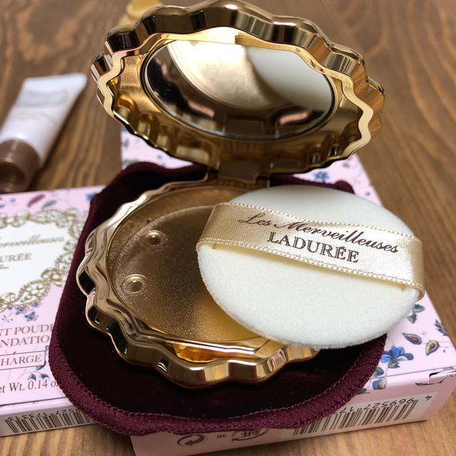 k24コーティング ファンデ パウダーケース LADUREE