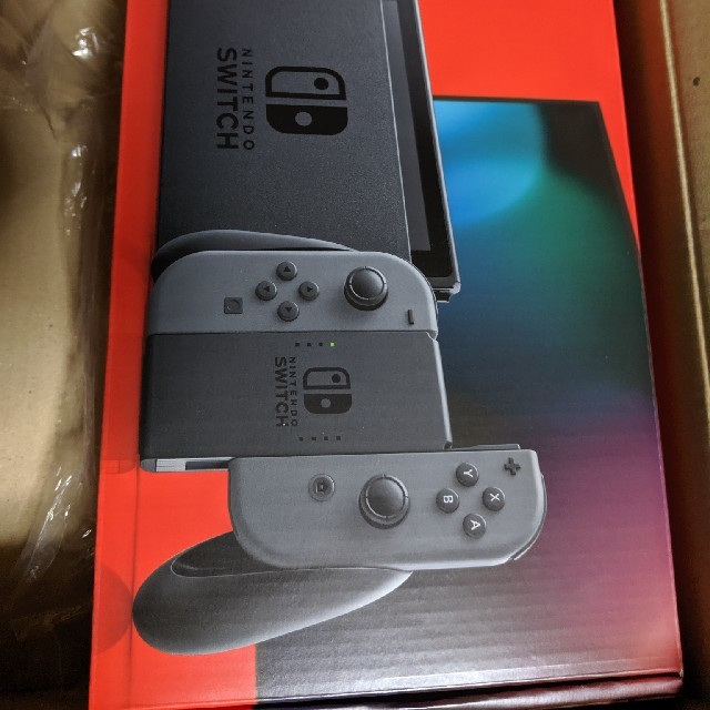 新型　Nintendo Switch Joy-Con(L)/(R) グレー