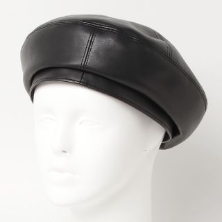 CA4LA OCTOBER BERET リアル レザー ベレー帽