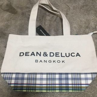 ディーンアンドデルーカ(DEAN & DELUCA)のDEAN & DELUCA 【タイ限定】チェックトートバッグ(トートバッグ)