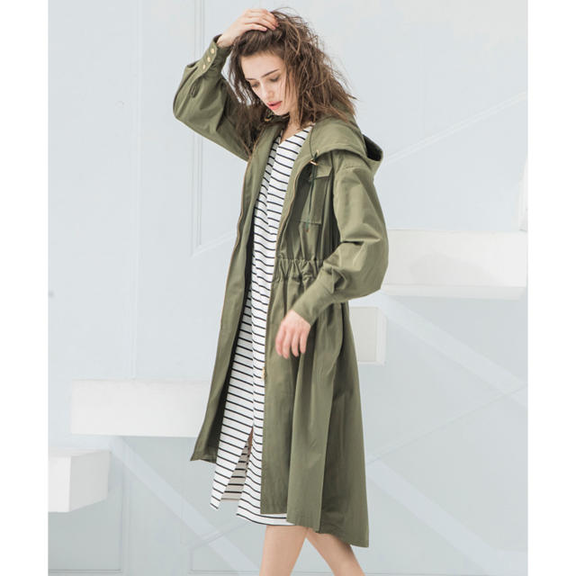 EmmaTaylor MILITARY HOOD FLARE LONG COAT 【最新入荷】 www.toyotec.com