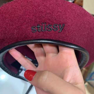 ステューシー(STUSSY)のStussy ベレー帽(ハンチング/ベレー帽)