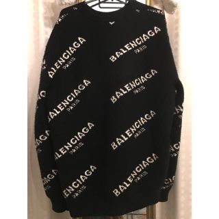 バレンシアガ(Balenciaga)のよしつねー様専用BALENCIAGA ロゴ ニット (ニット/セーター)