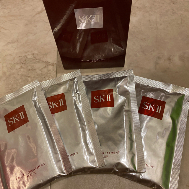 SK-II(エスケーツー)のSK-II SK-2 フェイシャル トリートメント マスク　4枚 コスメ/美容のスキンケア/基礎化粧品(パック/フェイスマスク)の商品写真