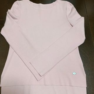 フォクシー(FOXEY)のフォクシーブティック購入 FOXEY 美品 ロゴプレート付き ニット トップス(ニット/セーター)