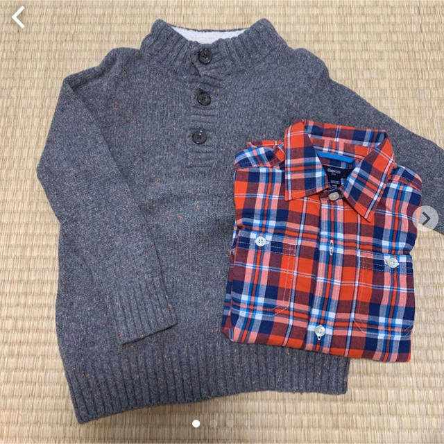 GAP(ギャップ)のGAP 110 男の子 キッズ/ベビー/マタニティのキッズ服男の子用(90cm~)(ニット)の商品写真