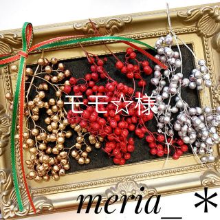 ペッパーベリー　クリスマス　カラー　ハーバリウム ハンドメイド　花材(プリザーブドフラワー)