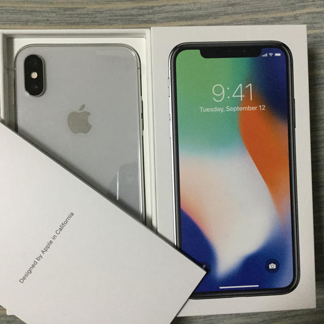 スマートフォン本体iPhone X 本体　新品未使用品