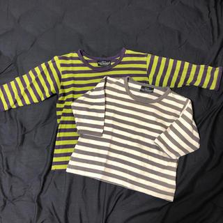 マリメッコ(marimekko)のマリメッコ　長袖Tシャツ 70-80-90 2枚セット(Ｔシャツ)