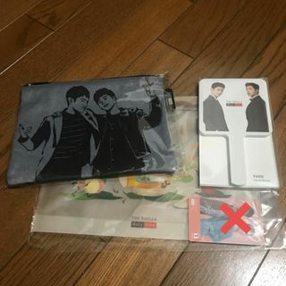 トウホウシンキ(東方神起)の東方神起 新羅免税店グッズ 3点セット(アイドルグッズ)