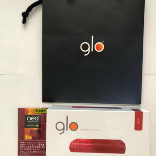 グロー(glo)のglo series2 mini RED(その他)