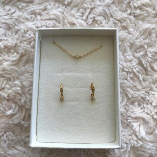 mederu jewelry k18YGダイヤモンドピアス(ピアス)