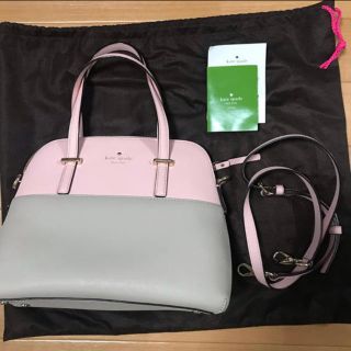 ケイトスペードニューヨーク(kate spade new york)のケイトスペード バイカラーバッグ(ハンドバッグ)