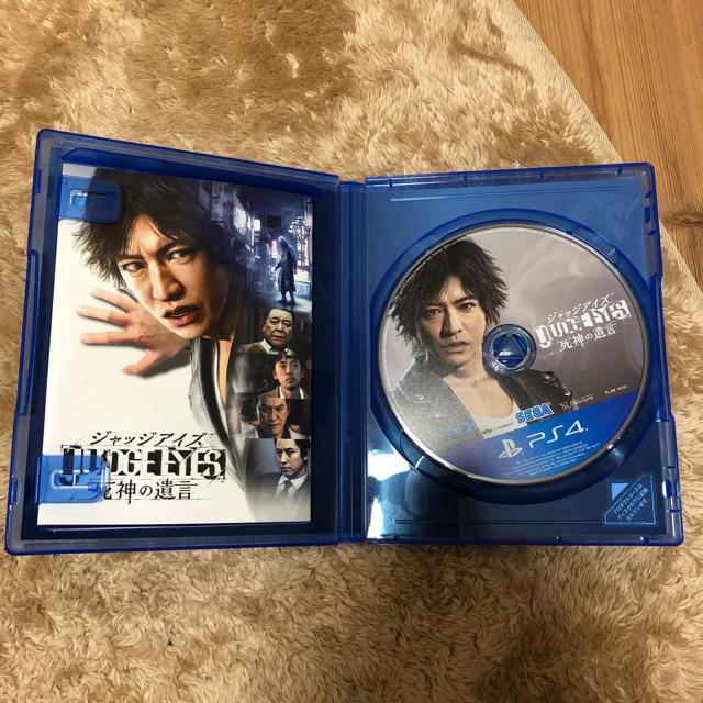 PlayStation4(プレイステーション4)のJUDGE EYES：死神の遺言 PS4 エンタメ/ホビーのゲームソフト/ゲーム機本体(家庭用ゲームソフト)の商品写真