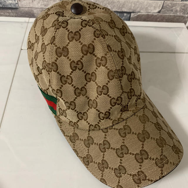 Gucci - GUCCI グッチ ロゴキャップの通販 by ks｜グッチならラクマ