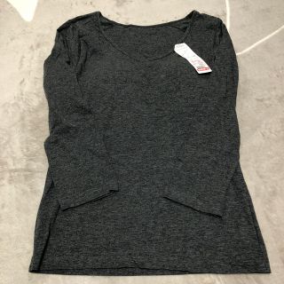 シマムラ(しまむら)のしまむら なめらかCOTTON カップ付き(アンダーシャツ/防寒インナー)