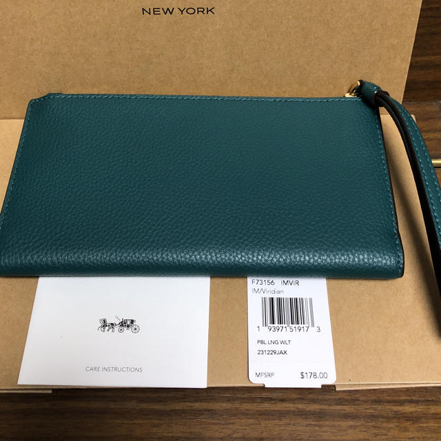 新品コーチ　長財布 2