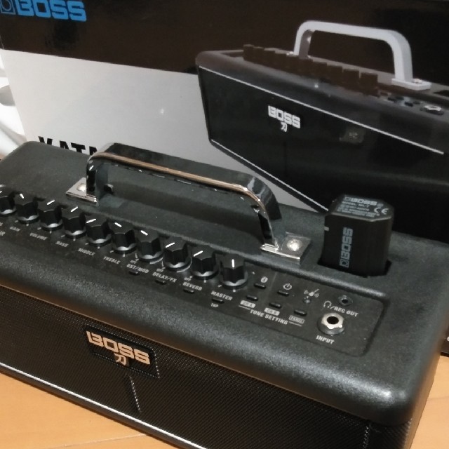 Roland(ローランド)の【kz様専用】BOSS KATANA AIR Roland ギターアンプ 刀 楽器のギター(ギターアンプ)の商品写真