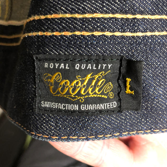 COOTIE(クーティー)のcootie ジージャン　ジッパー式 メンズのジャケット/アウター(Gジャン/デニムジャケット)の商品写真