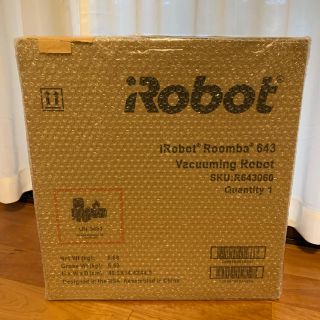 アイロボット(iRobot)のゆず様専用 新品未使用 iRobot Roomba 643(掃除機)