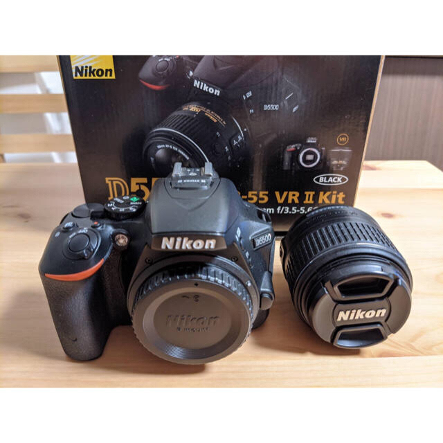 Nikon(ニコン)のNikon Ｄ5500 18-55VR Ⅱ kit スマホ/家電/カメラのカメラ(デジタル一眼)の商品写真