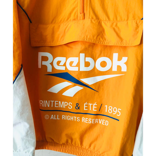 新品未使用 Reebok ビッグロゴ ナイロンジャケット リーボック
