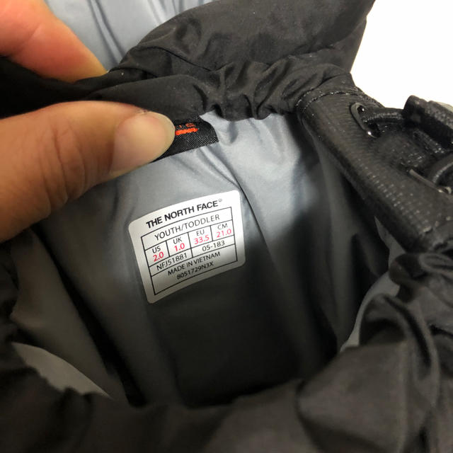 THE NORTH FACE(ザノースフェイス)のノースフェイス　ブーツ キッズ/ベビー/マタニティのキッズ靴/シューズ(15cm~)(ブーツ)の商品写真