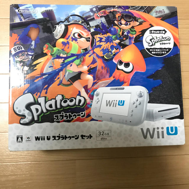 Wii U スプラトゥーン セット（amiiboアオリ・ホタル無し）/Wii U