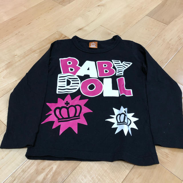 BABYDOLL(ベビードール)のBABY DOLL ロングTシャツ　110センチ キッズ/ベビー/マタニティのキッズ服女の子用(90cm~)(Tシャツ/カットソー)の商品写真