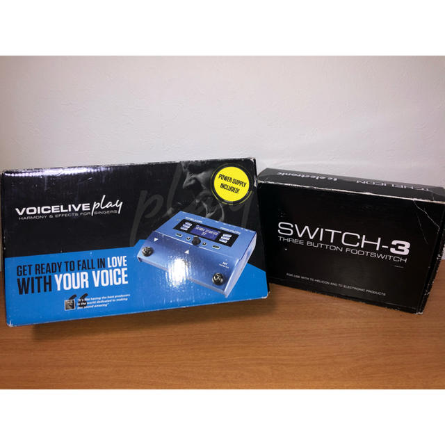 TC•HELICON VoiceLive Play & SWITCH-3 セット エフェクター